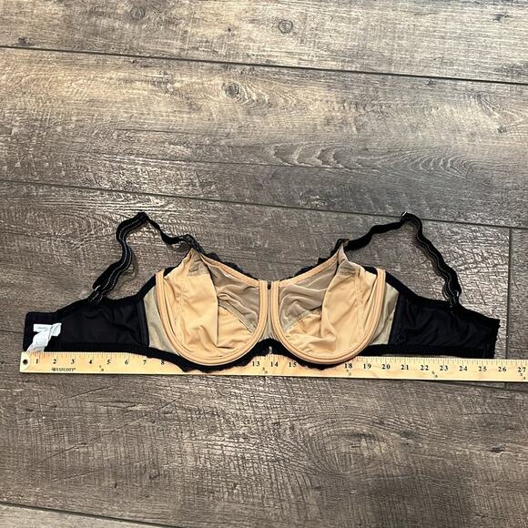 Chantelle Rive Gauche Full Coverage Unlined Bra Black Size 34DDDD - Picture 5 of 8